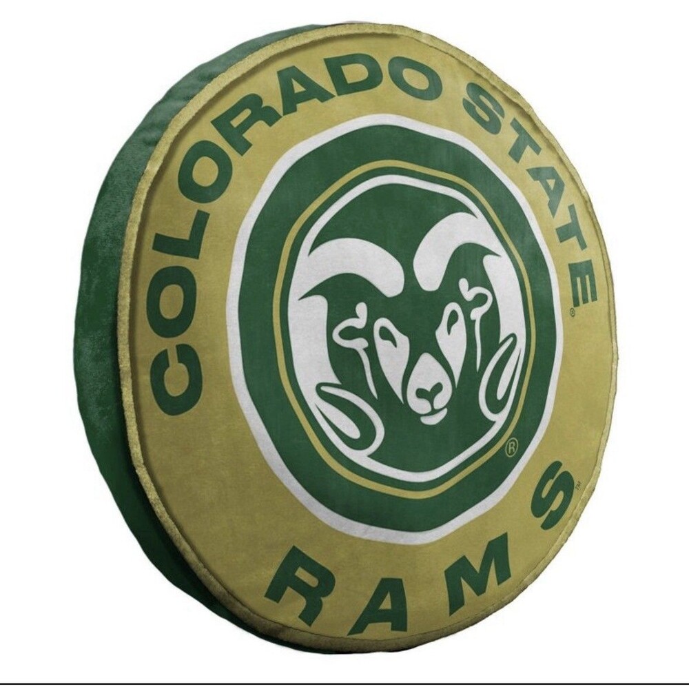 Colorado State Rams Plush Round Pillow 15”